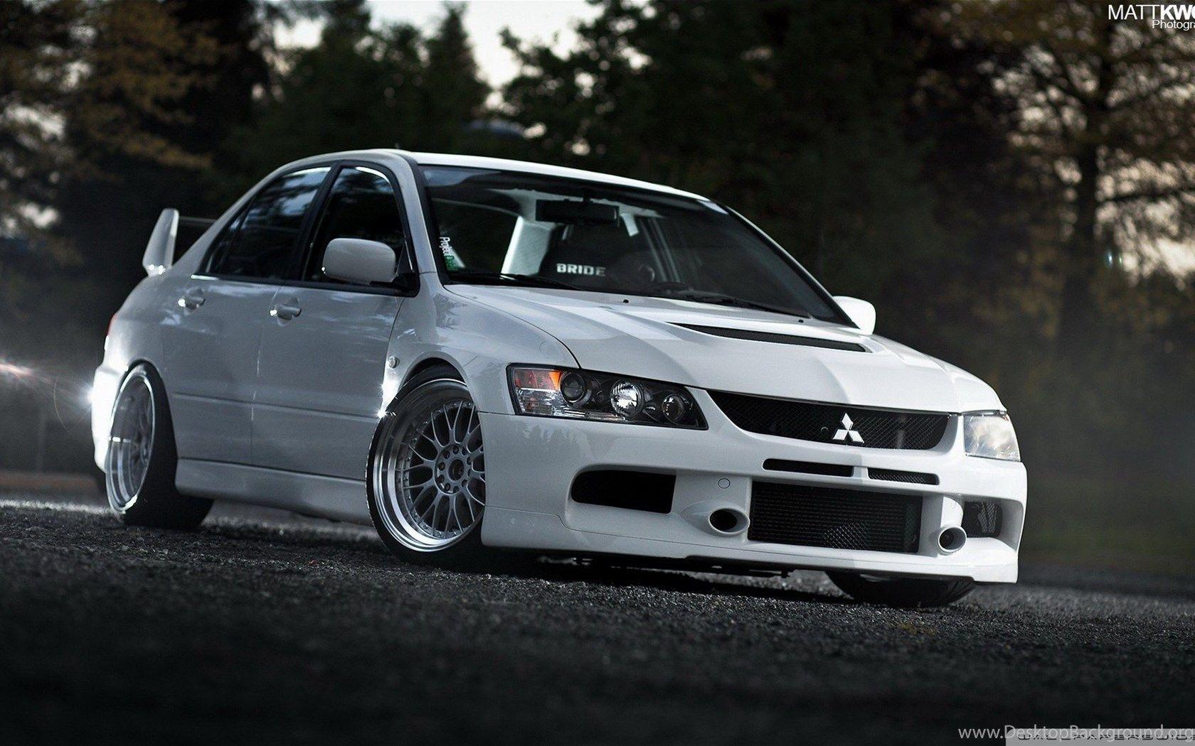 1680x1050 Download Lancer Evolution White On The Road Wallpaper Wallpaper. Desktop Background
