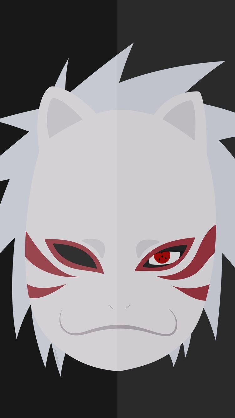 750x1334 Kakashi Hatake Naruto Minimalist iPhone iPhone 6S, iPhone 7 HD 4k Wallpaper, Image, Background, Photo and Picture