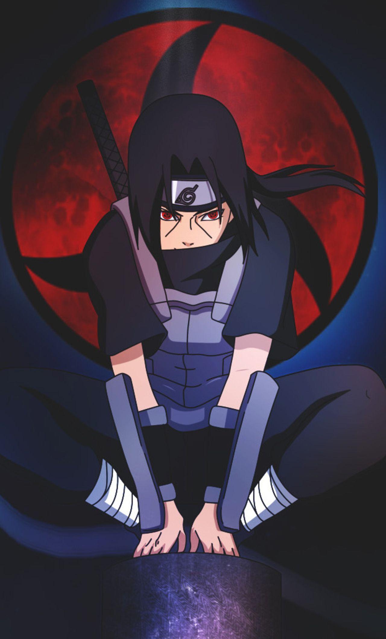1280x2120 iPhone Anime Minimalist Phone Wallpaper