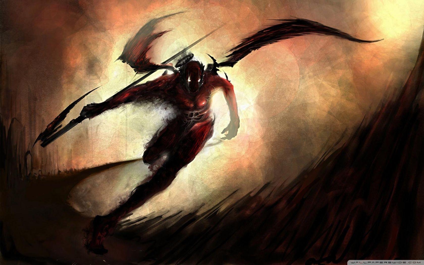 1680x1050 Evil Angel Art Ultra HD Desktop Background Wallpaper for 4K UHD TV : Tablet