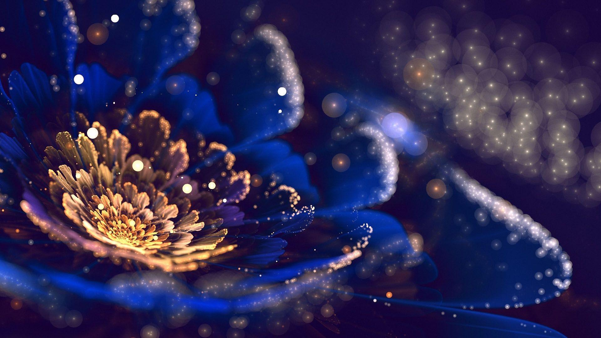 1920x1080 Flower Art Wallpaper HD