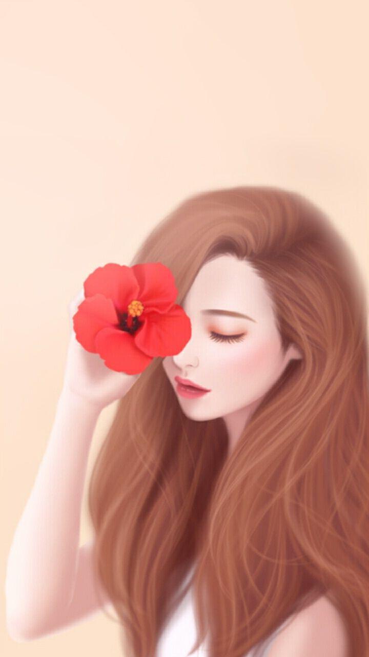 720x1280 art, art girl, background, beautiful, beautiful girl, beauty, cartoon, cute art, drawing, Enakei, fashion, flowers, girl, illustration, illustration girl, iphone, summer, sweet girl, wallpaper, we heart it, lovely girl, beautiful art, beauty