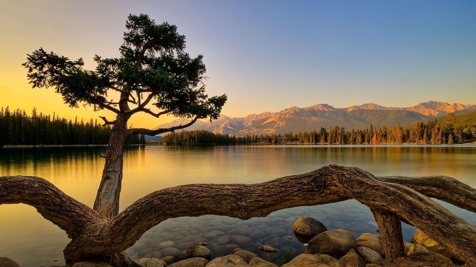 1920x1080 Beautiful Lake Nature Wallpaper