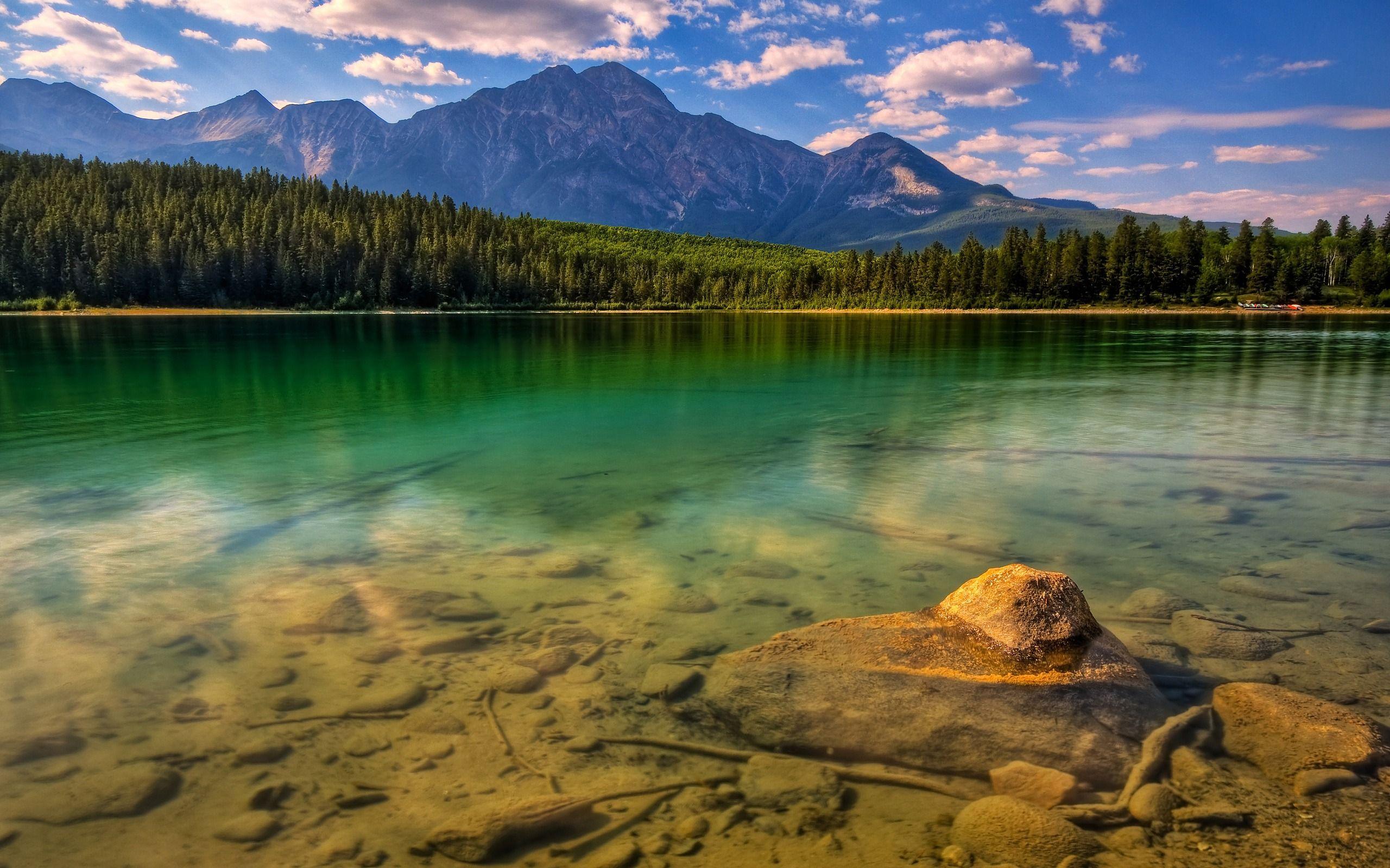 2560x1600 Jasper Lake Wallpaper Landscape Nature Wallpaper in jpg format for free download