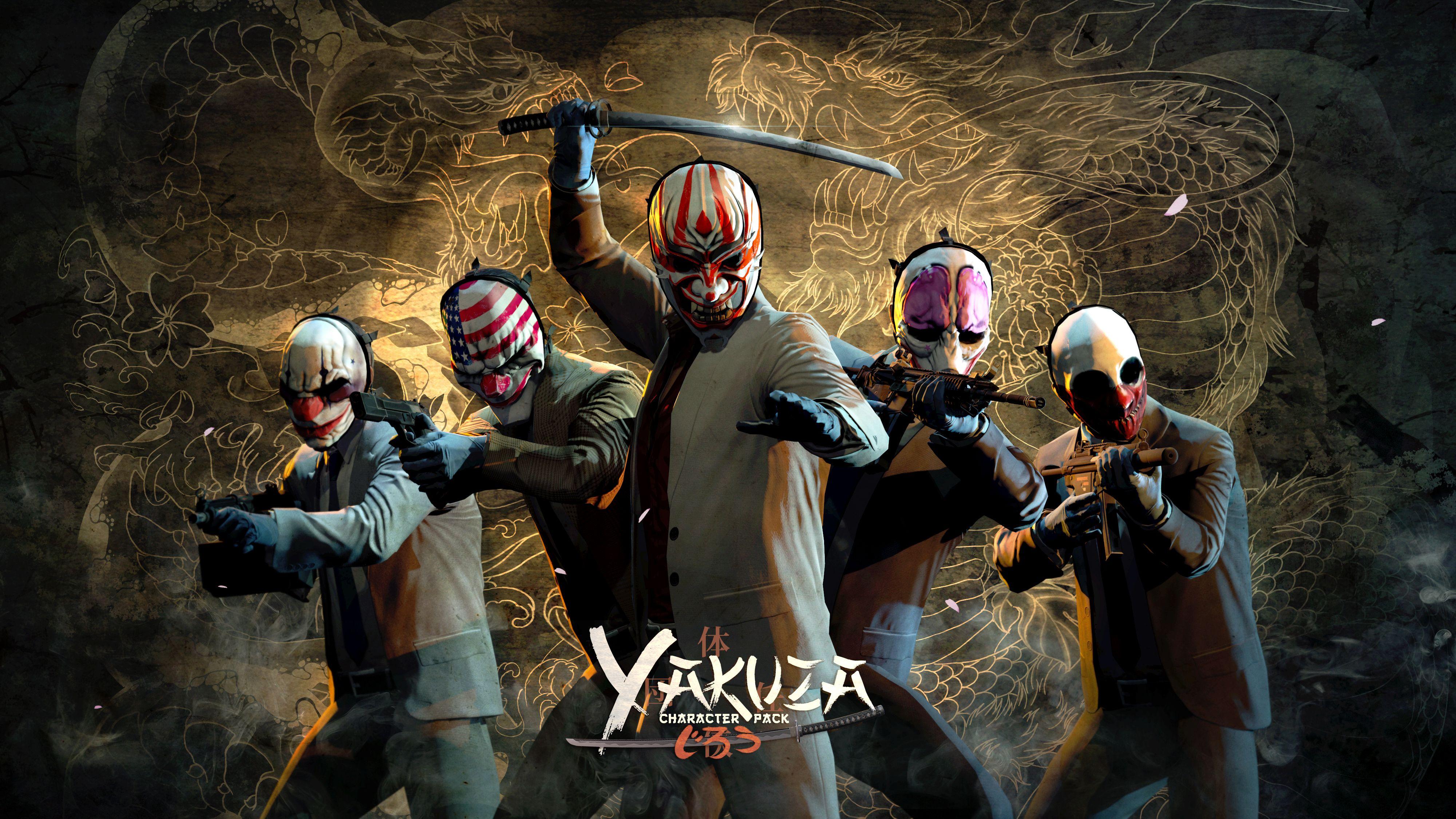 4000x2250 PAYDAY 2: Yakuza Character Pack