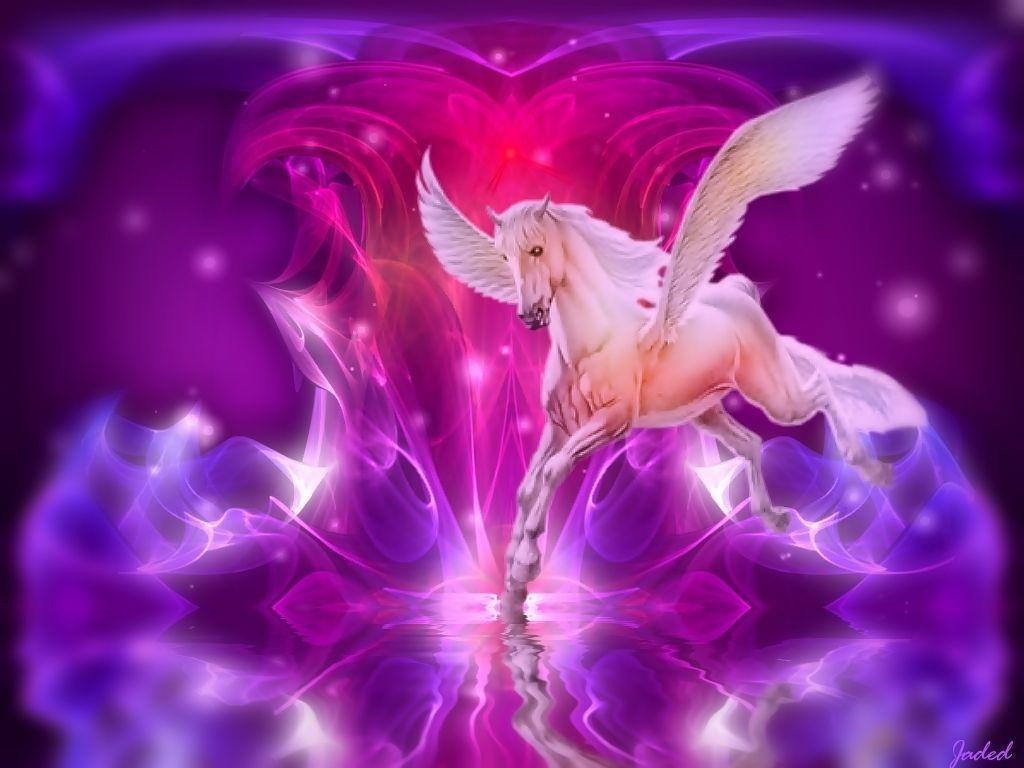 1024x768 Magical Creatures Wallpaper: Unicorns. Unicorn and fairies, Magical creatures, Unicorn picture