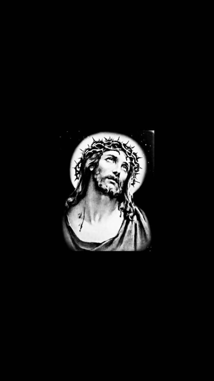 Jesus Black and White Wallpapers - Top Free Jesus Black and White  Backgrounds - WallpaperAccess