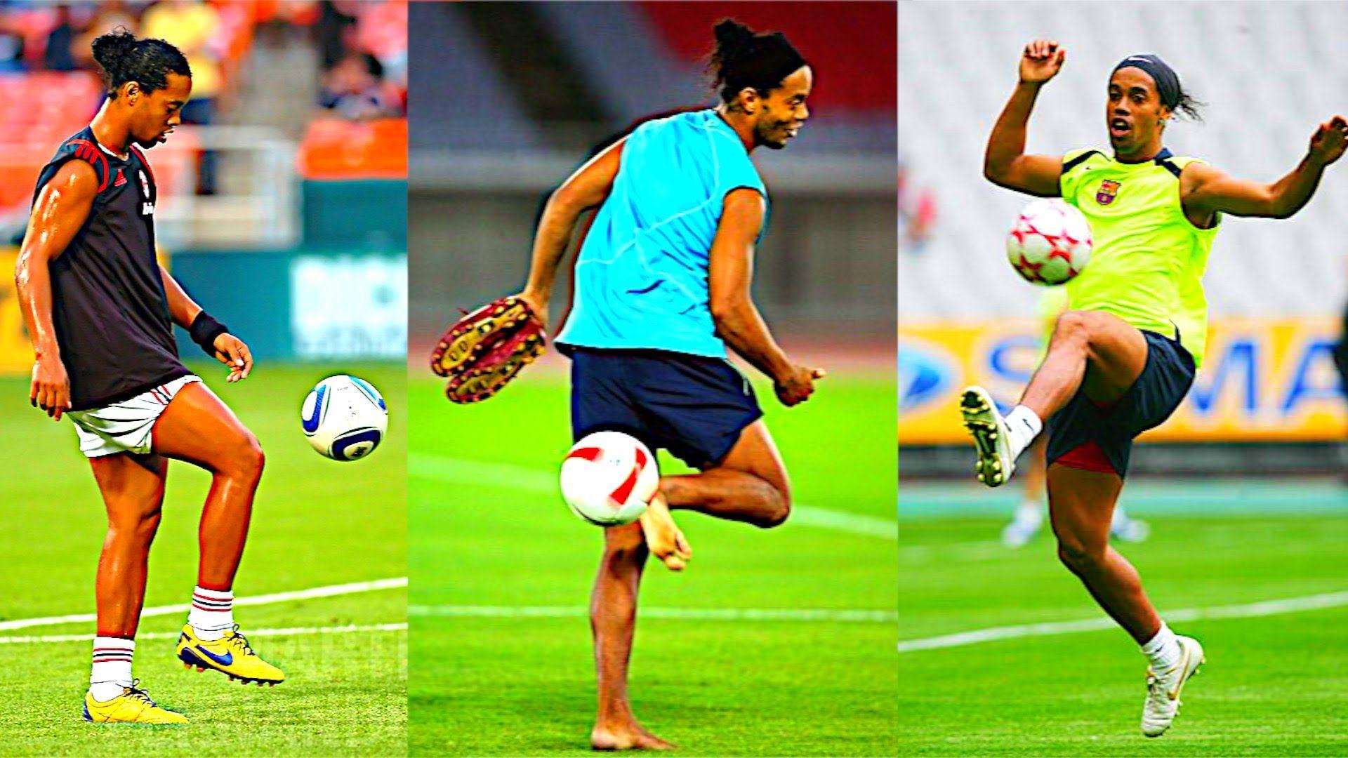 1920x1080 Neymar Ronaldinho Skills Football Soccer Wrap Flick Up