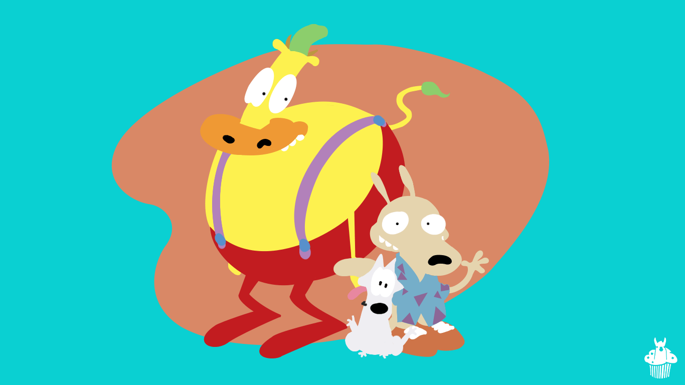 1366x768 Rockos Modern Life Wallpaper. Rocko's modern life, Rocko's modern life, Wallpaper