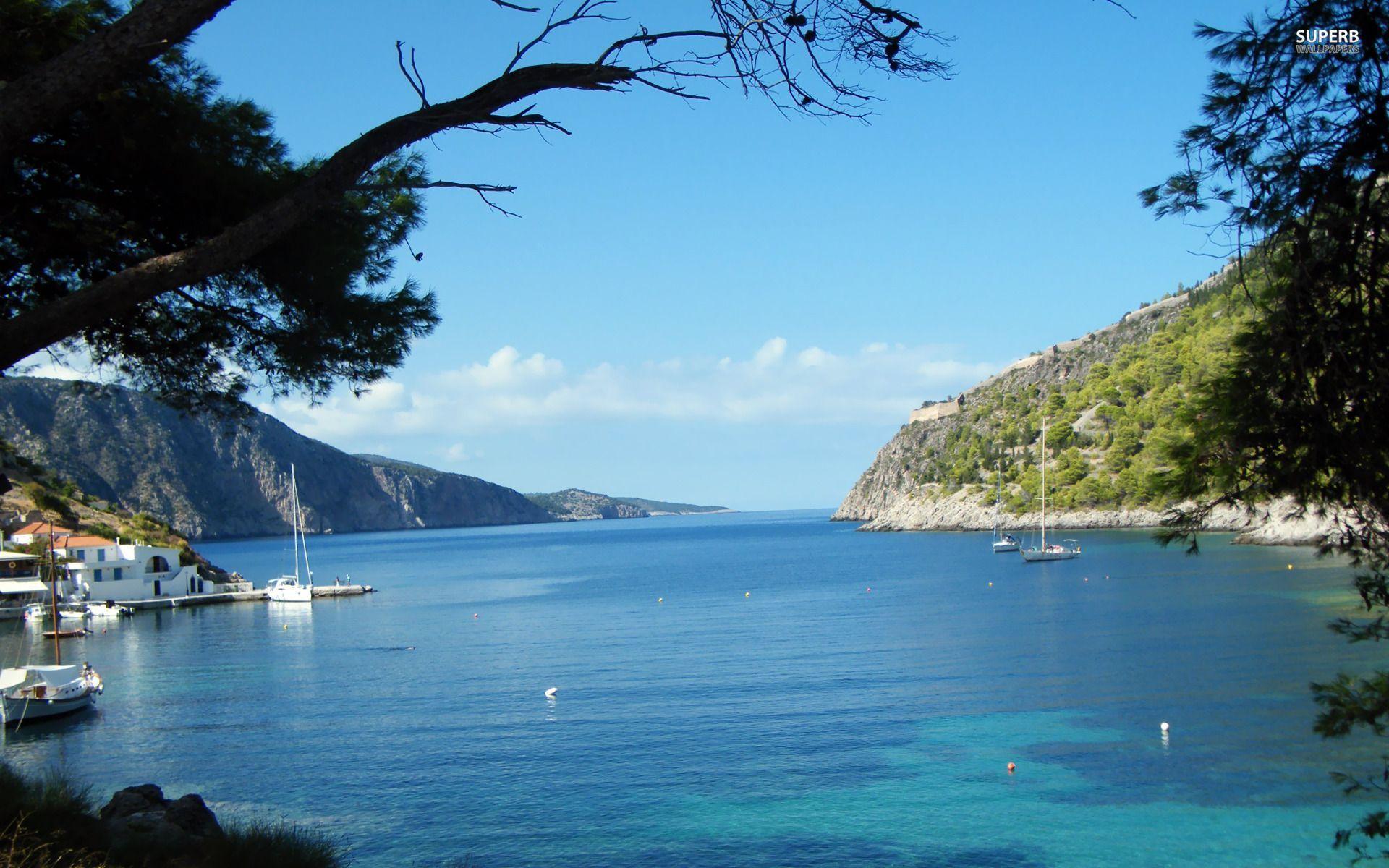 1920x1200 Greece Wallpaper HD