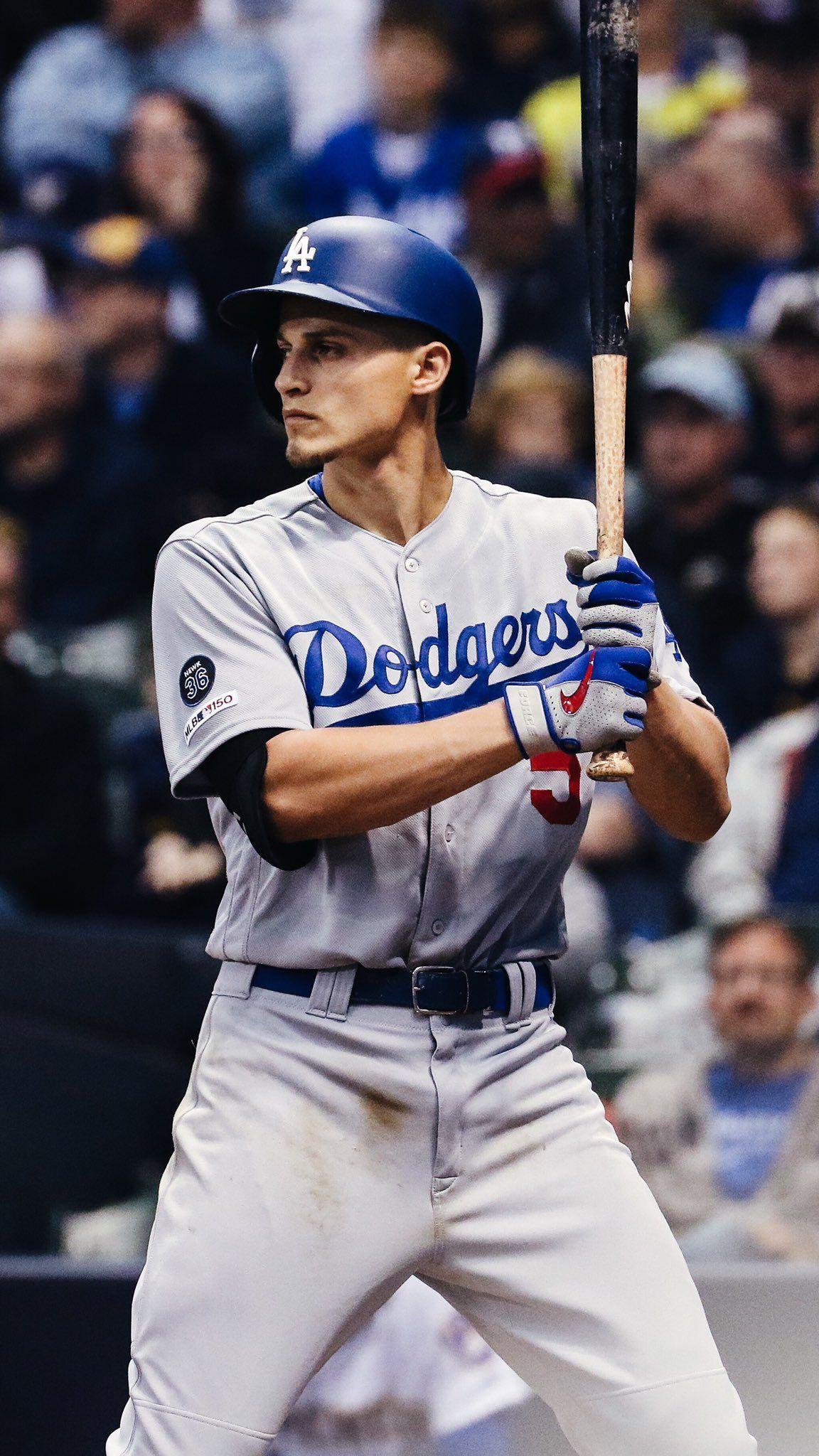 Download Corey Seager Polaroid Edit On Mountains Wallpaper