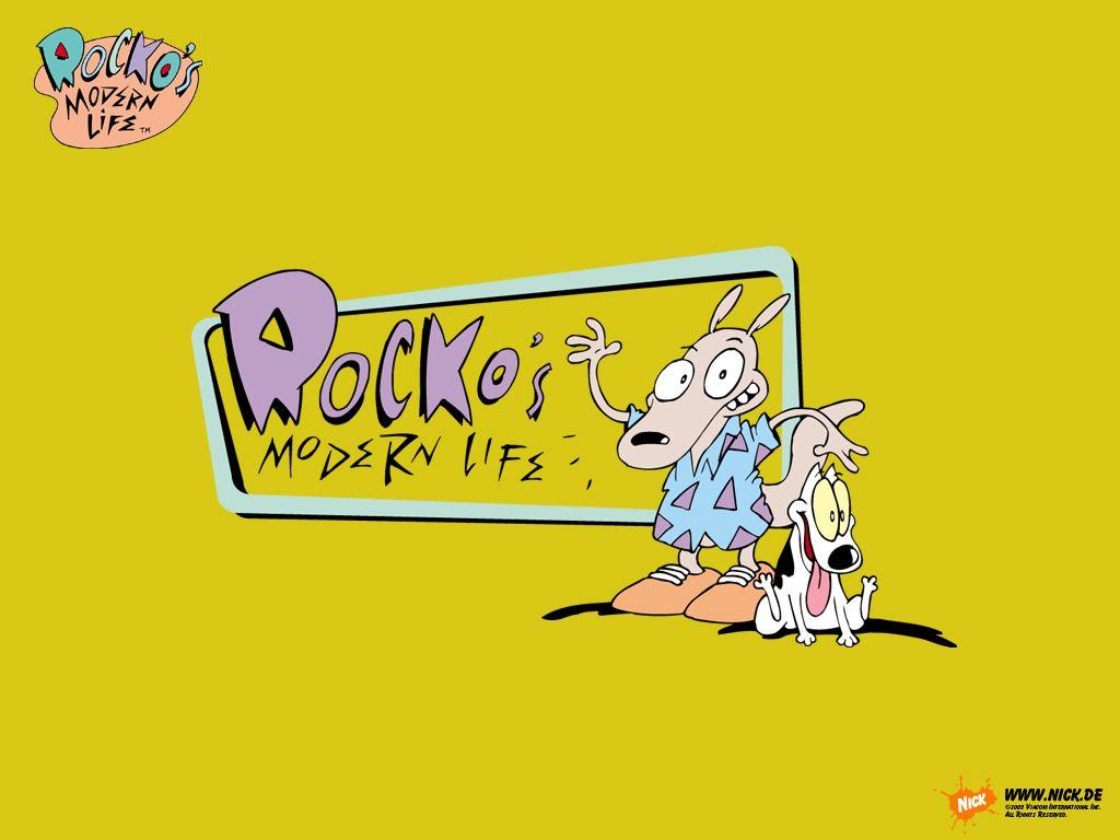 1024x768 Rockos Modern Life Wallpaper