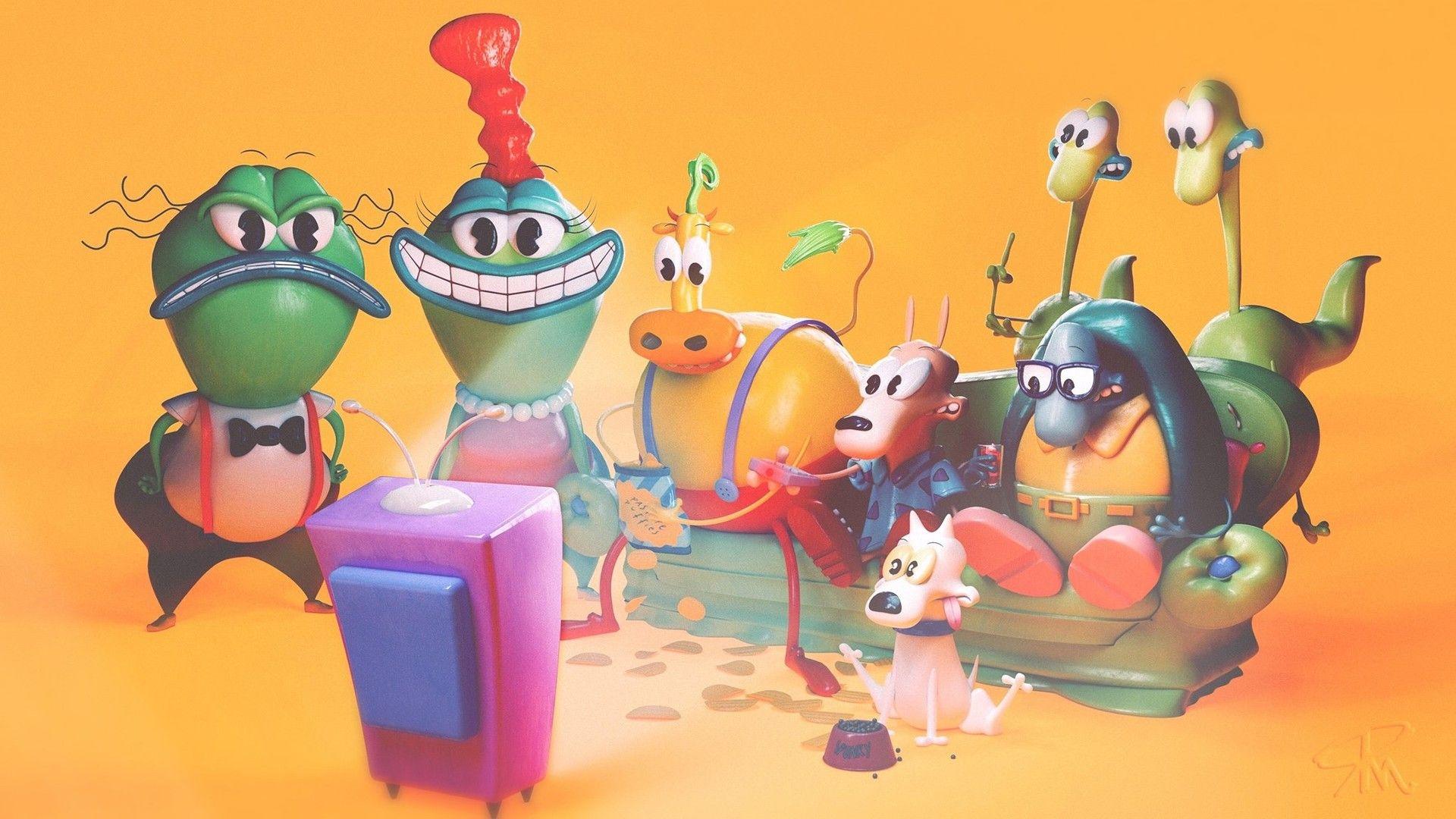 1920x1080 Rocky's Modern Life, Patrick Morse