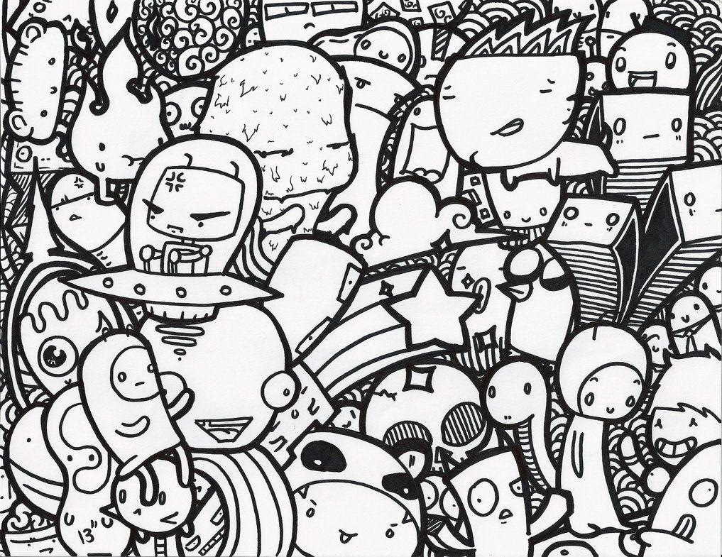 1017x785 Cute Wallpaper Doodle