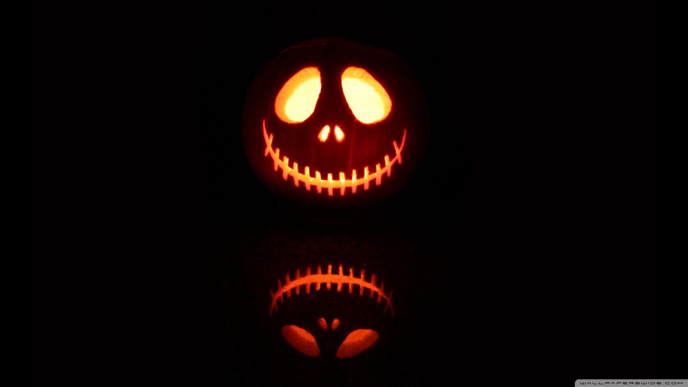 2400x1350 Scary Jack O Lantern Ultra HD Desktop Background Wallpaper for 4K UHD TV : Tablet