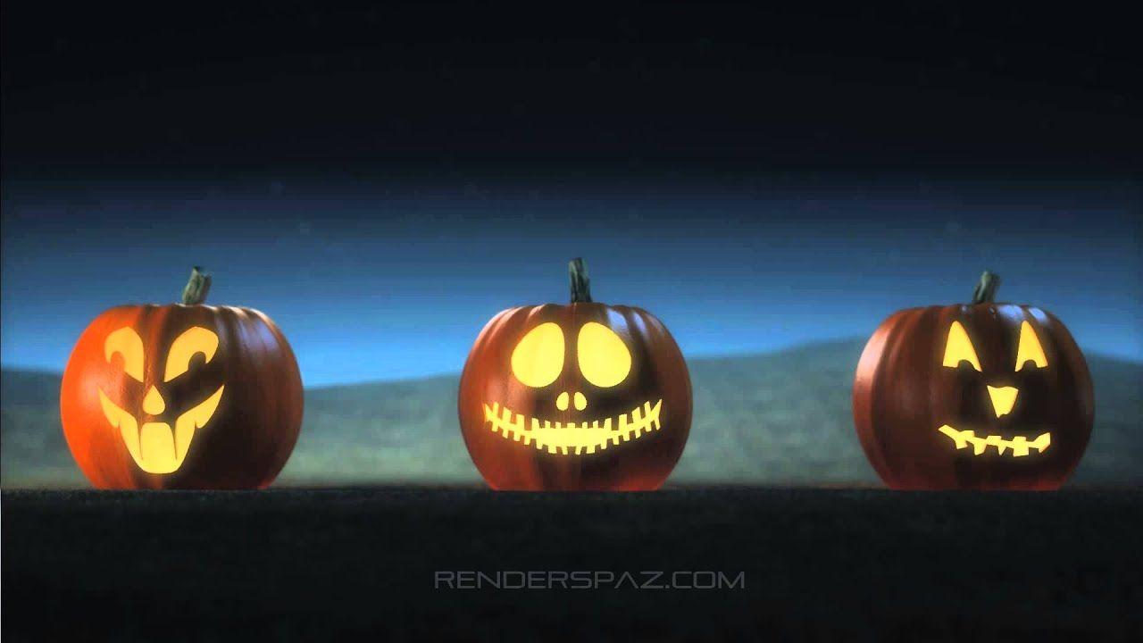 1280x720 Halloween Animated Wallpaper O Lanterns