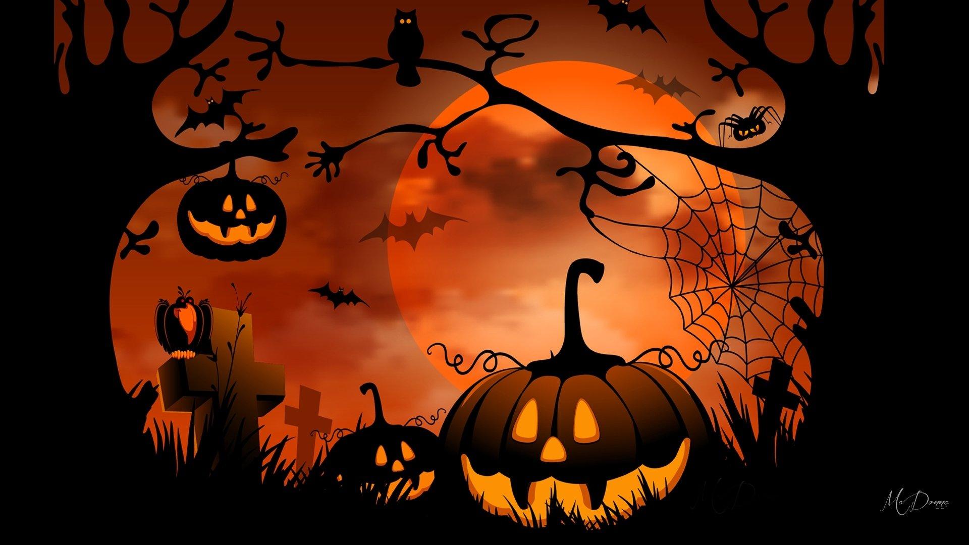 1920x1080 Jack O' Lantern Wallpaper 1920x1080 Full HD (1080p) Desktop Background