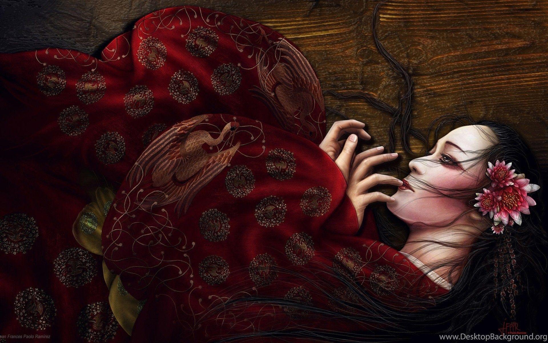 1920x1200 Japanese Geisha Girl Wallpaper And Image Wallpaper, Picture. Desktop Background