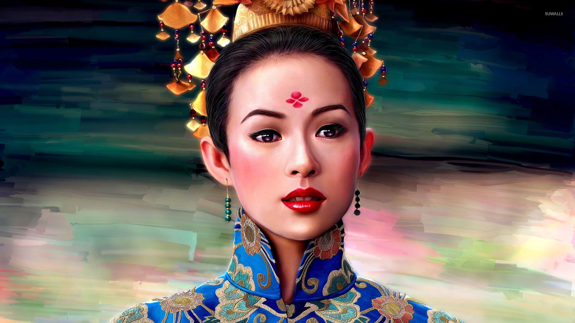 1920x1080 Geisha [2] wallpaper wallpaper
