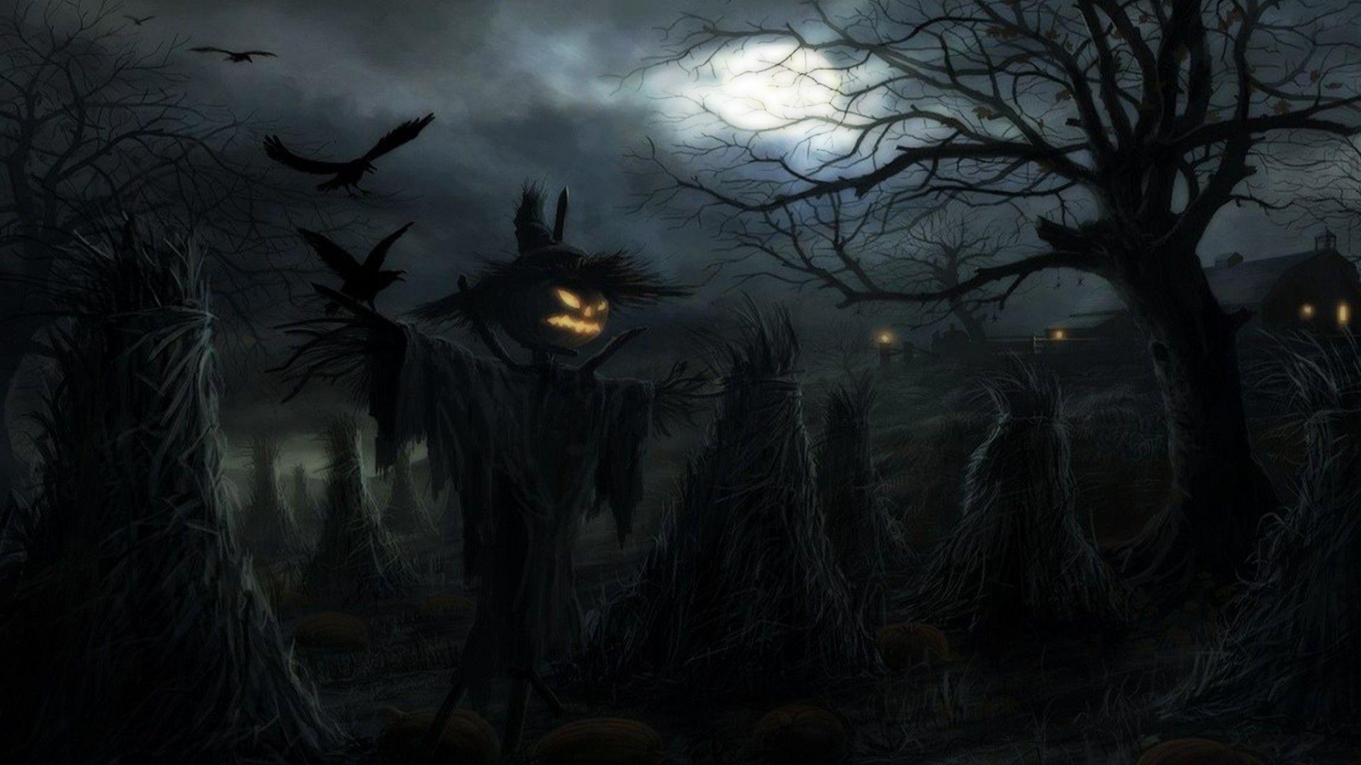 1920x1080 Scary Halloween Wallpaper