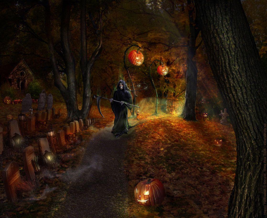 1118x910 scary halloween scenes picture. Halloween desktop wallpaper, Happy halloween picture, Halloween picture