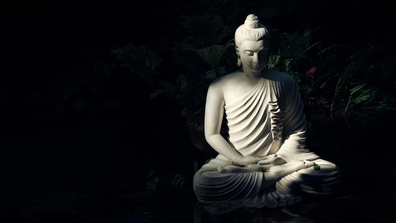 1366x768 1366×768 Lord Buddha HD Wallpaper Full Size Download
