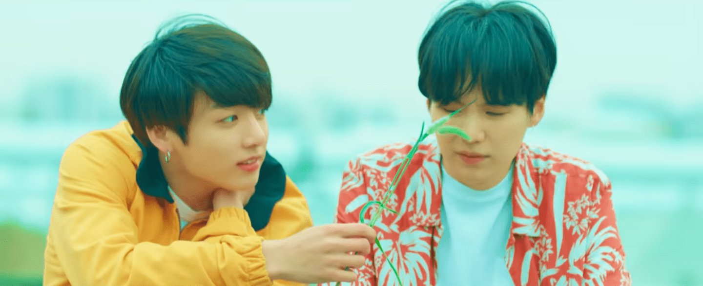 1440x587 Jungkook and Suga Euphoria. Jungkook, Bts suga, Bts photo