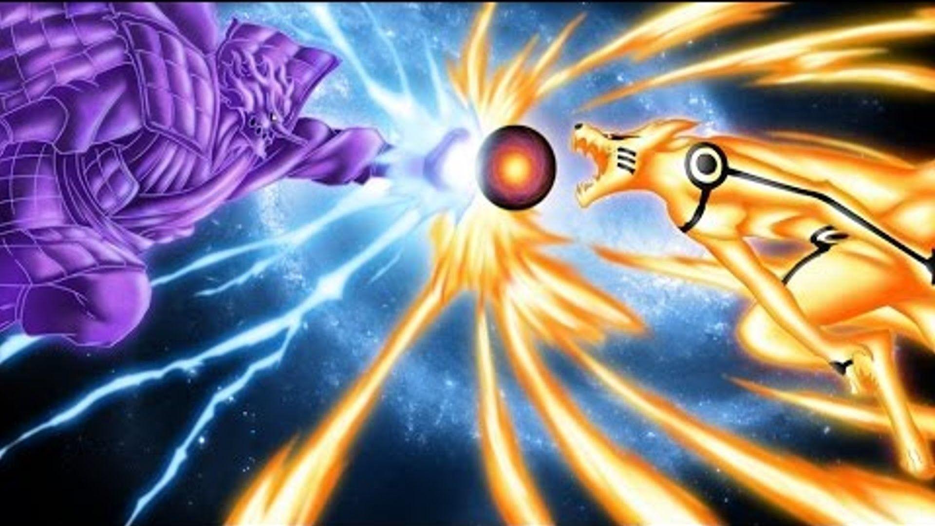 1920x1080 Naruto And Sasuke Rasengan And Chidori Clash