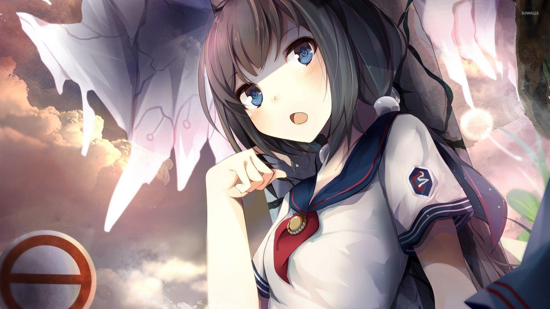 1920x1080 School girl wallpaper wallpaper