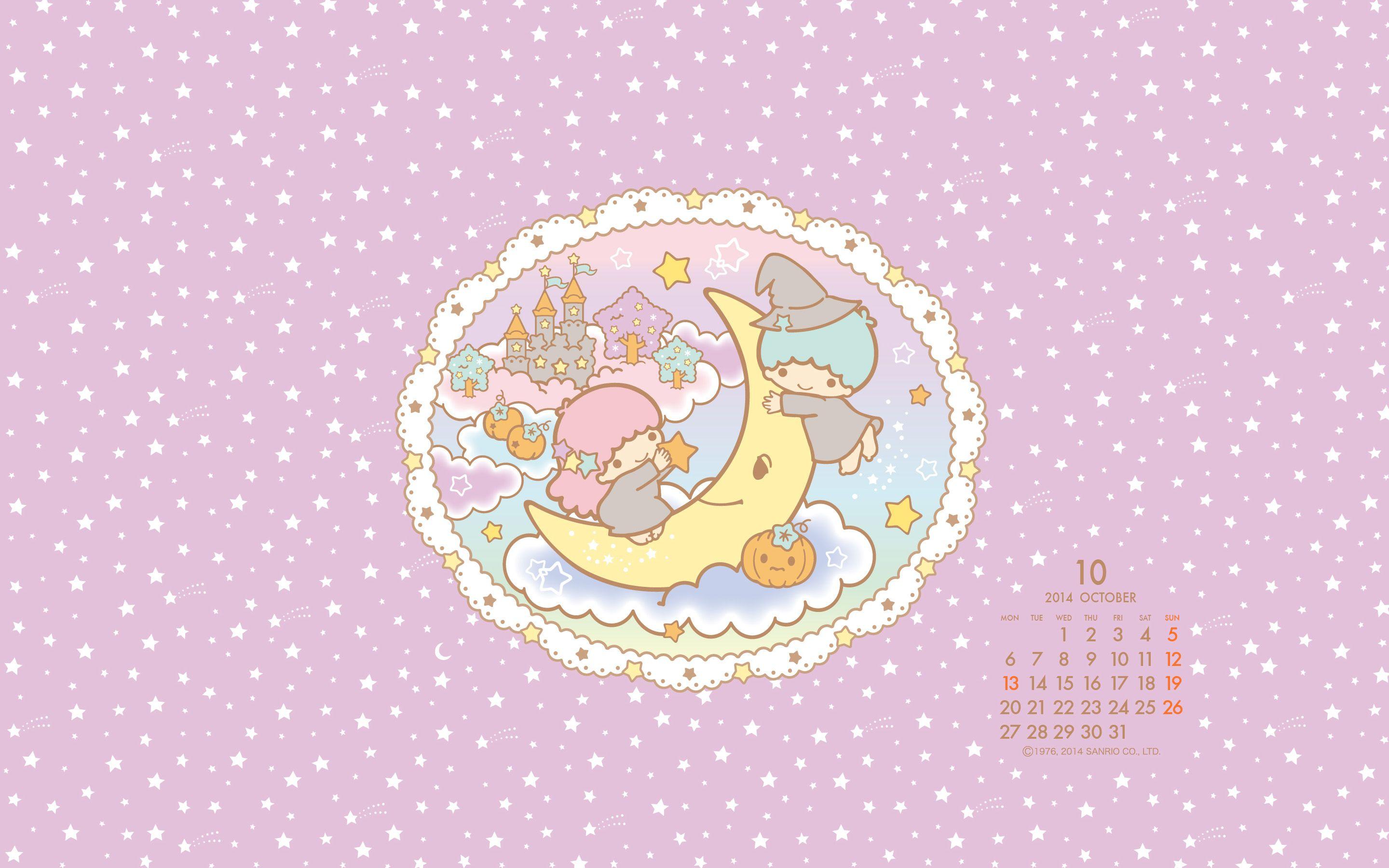 2880x1800 Little Twin Stars Background