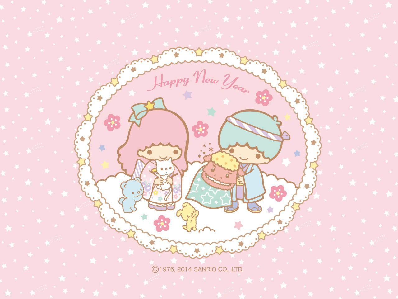 1280x960 I love Kawaii: Little Twin Stars January 2014 Wallpaper