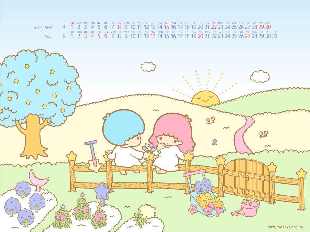 1024x768 Little Twin Stars Wallpaper Twin Stars Wallpaper