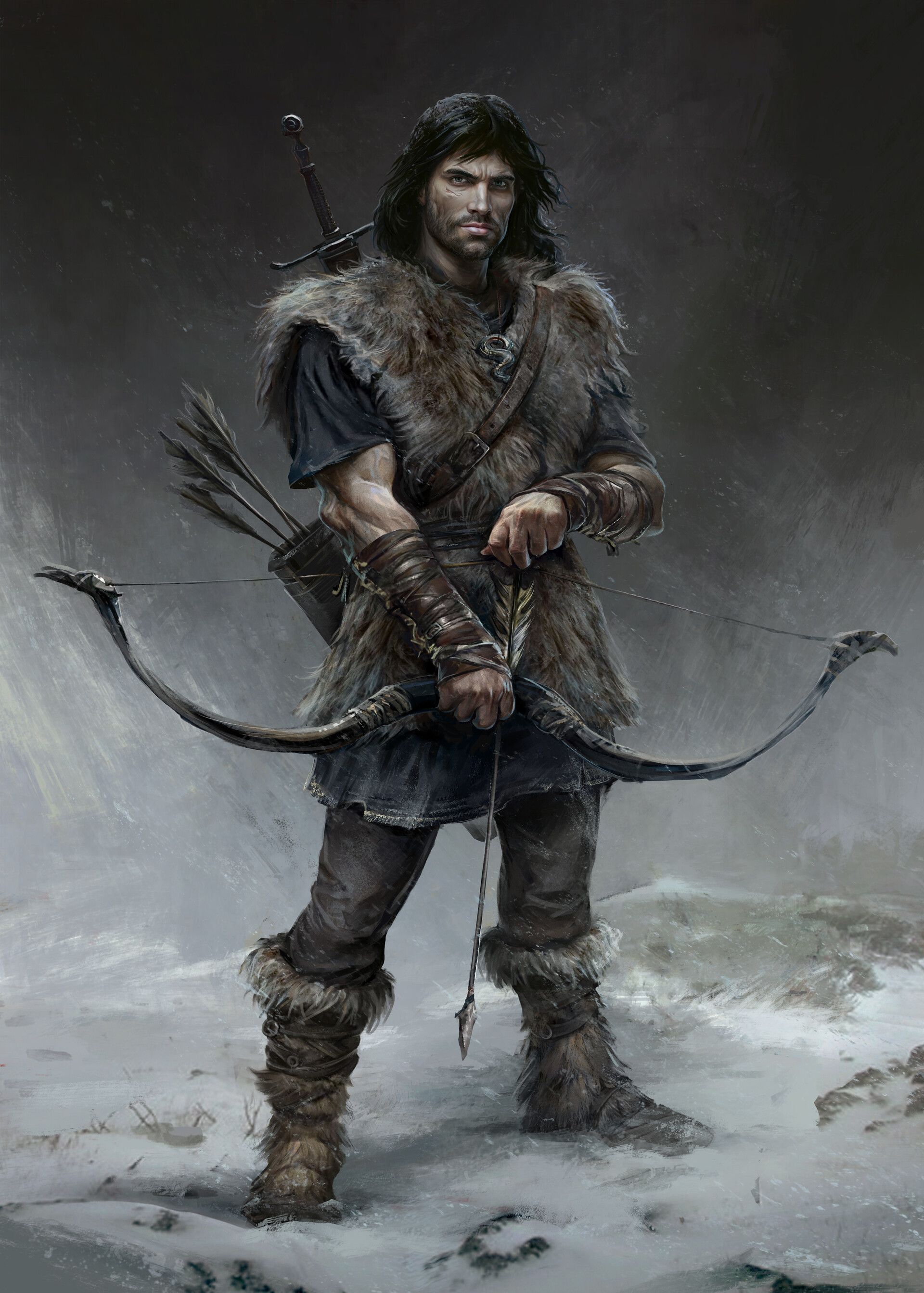 1920x2687 THORGAL / Character Design