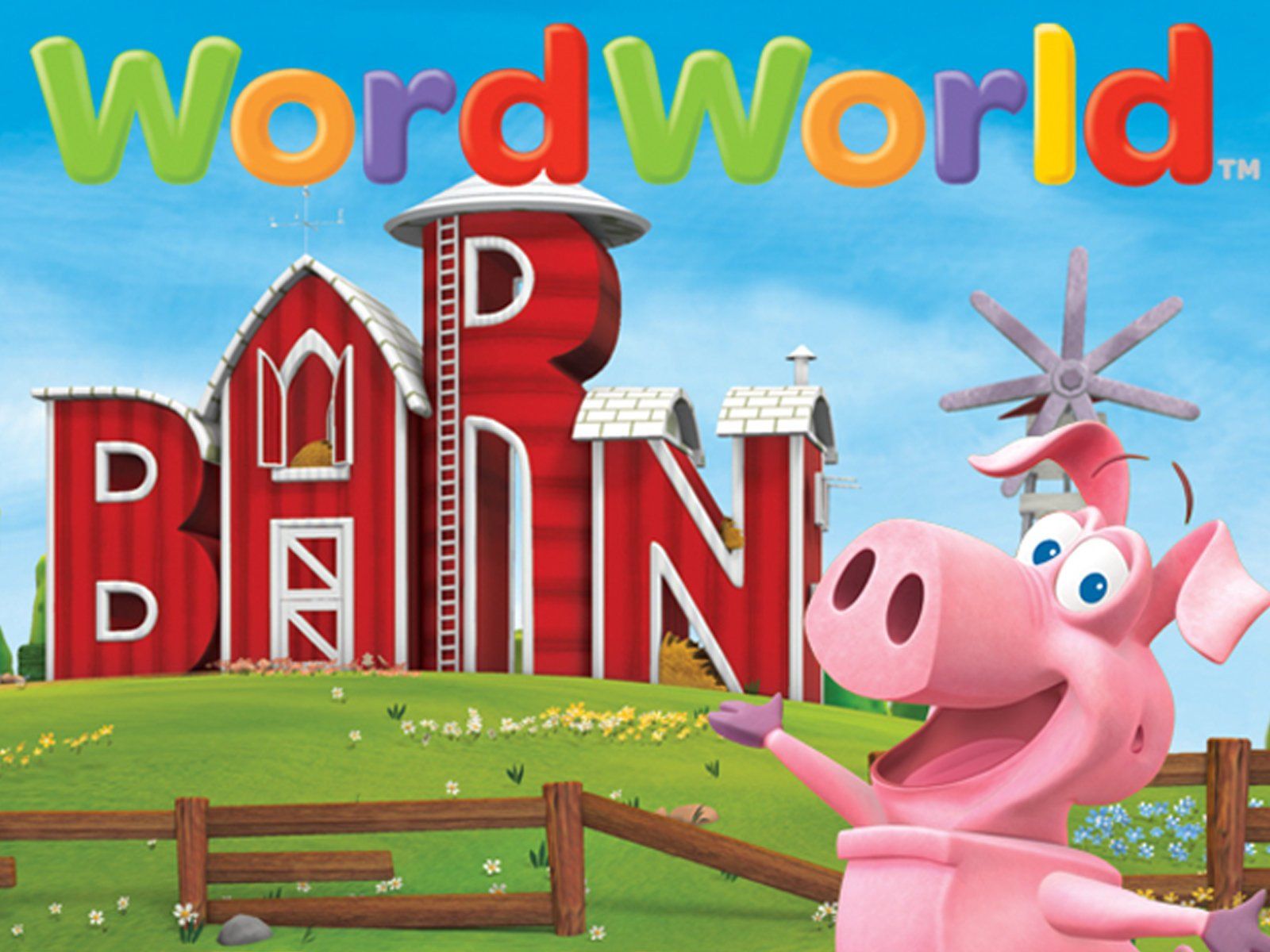 1600x1200 WordWorld Wallpaper