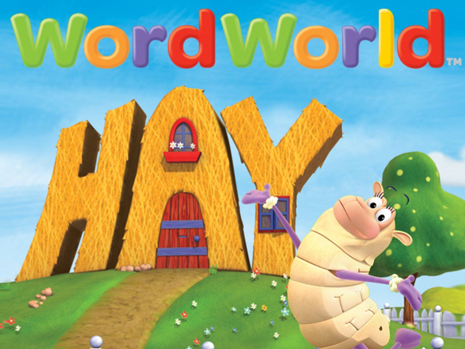 1600x1200 WordWorld Wallpaper