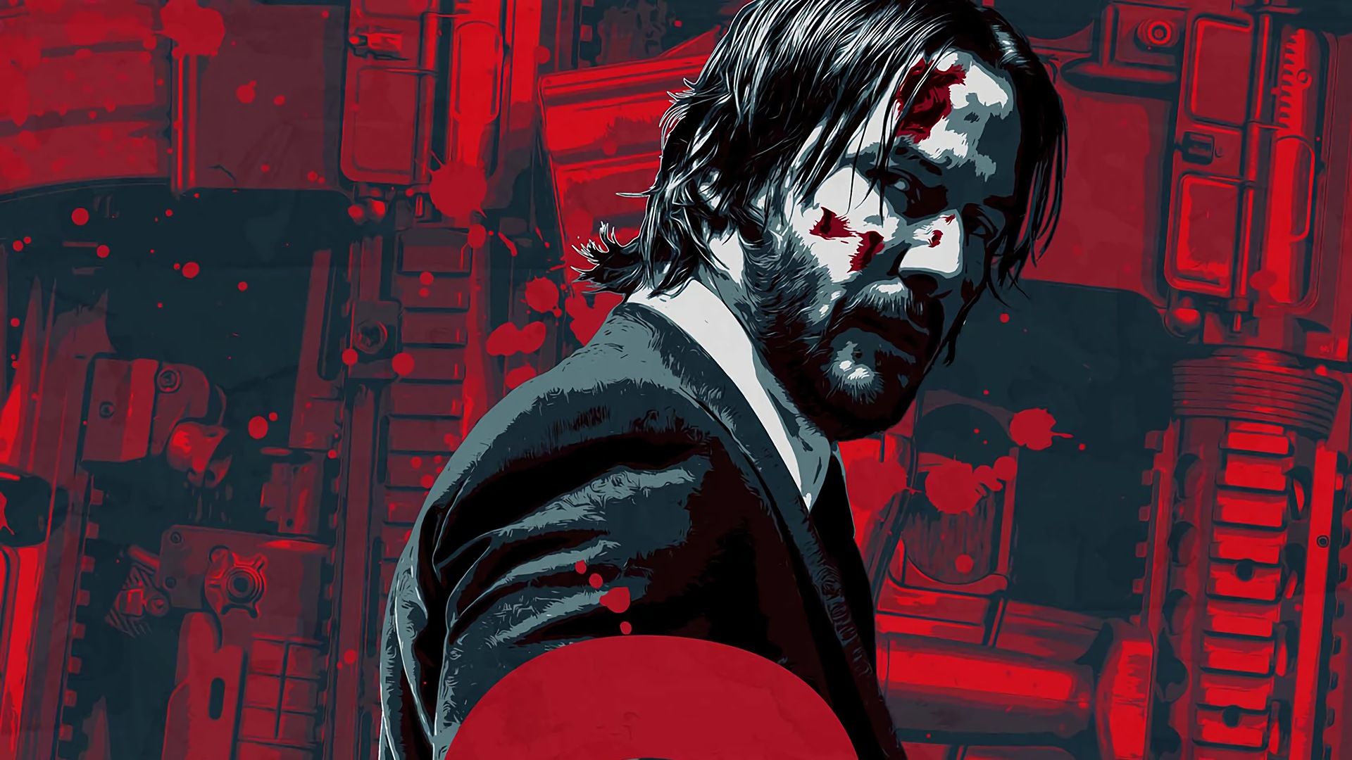 1920x1080 John Wick Chapter 2 2017 Artwork Poster Wallpaper, HD Movies Wallpaper, 4k Wallpaper, Image, Background, Photos and Picture