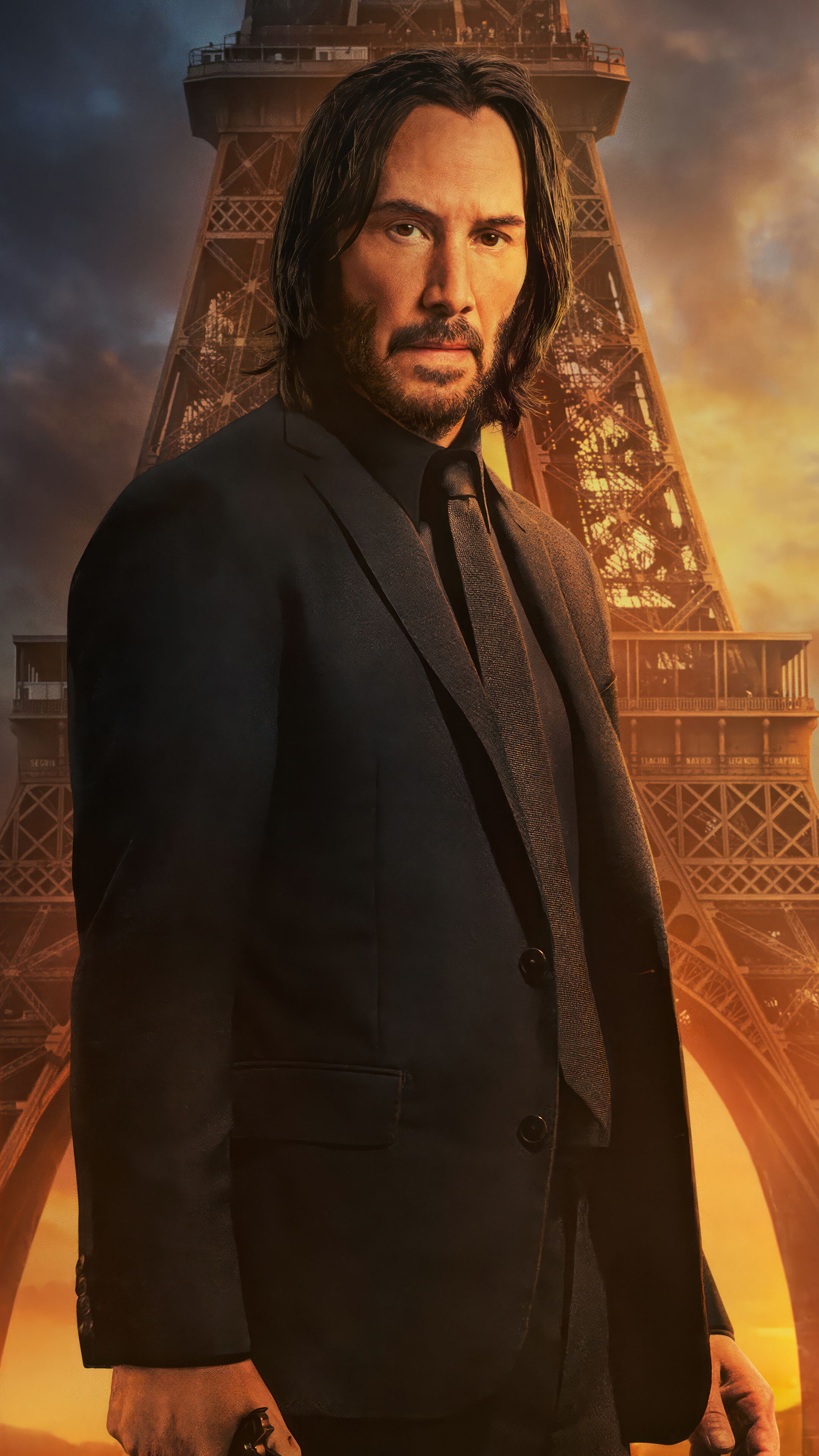 2160x3840 John Wick 4 Keanu Reeves Poster 4K Wallpaper iPhone HD Phone j