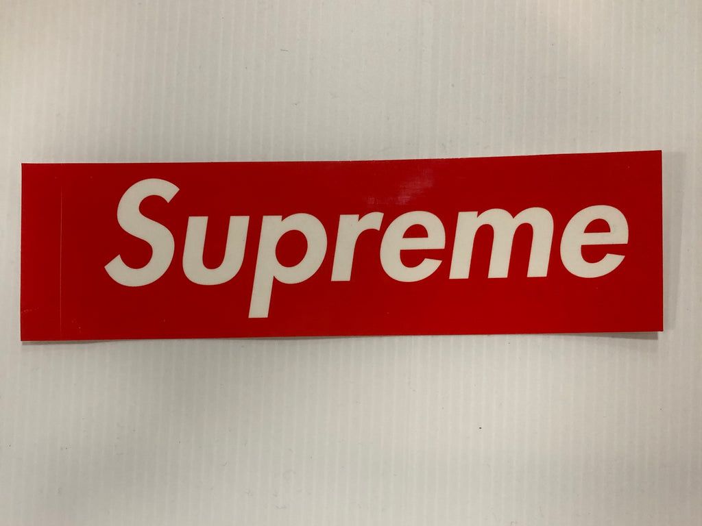 1024x768 Supreme Red Box Logo Sticker FW21
