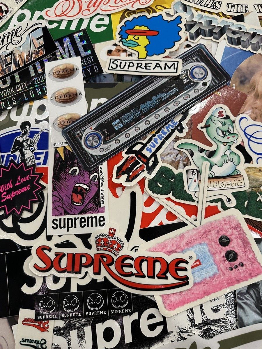 900x1200 Supreme Stickers 2000 2025 Bulk Listing