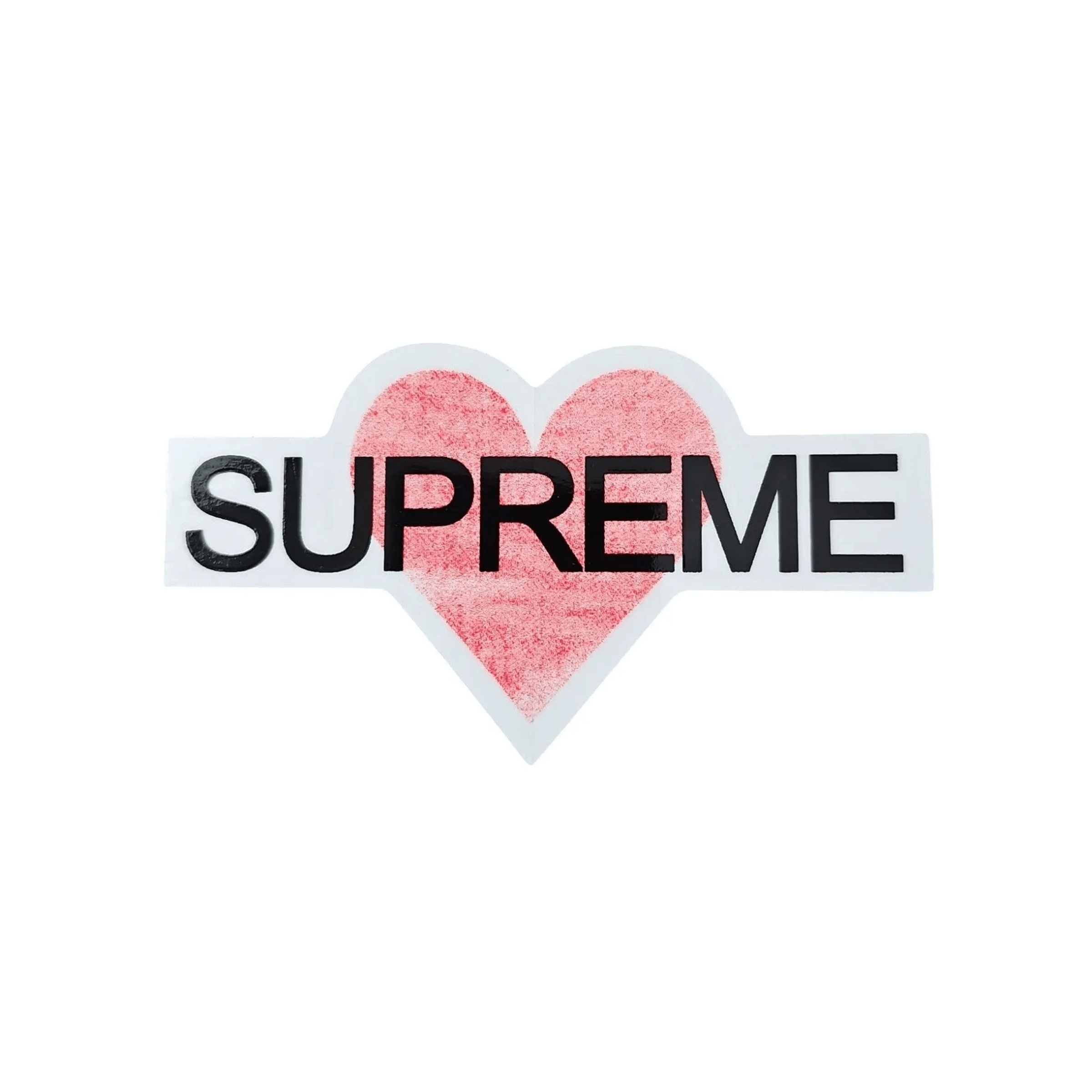 2400x2400 SUPREME I LOVE SUPREME STICKER