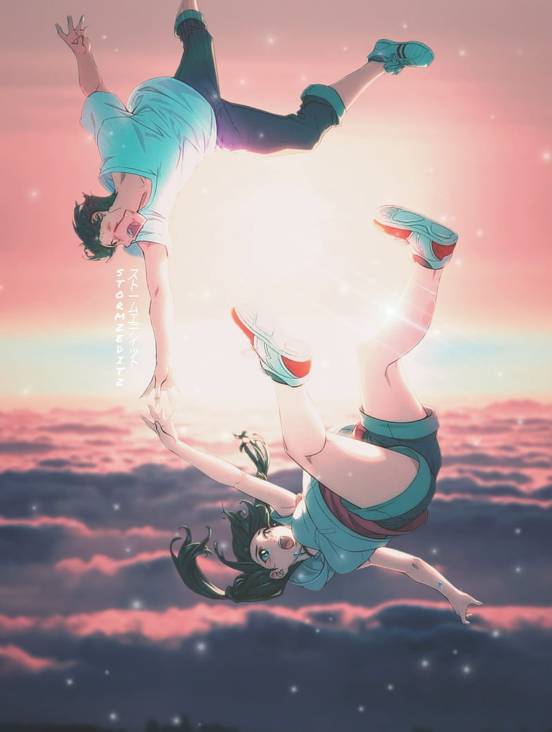 800x1060 Weathering with you, anime movie, hina, hodaka morishima, HD phone wallpaper