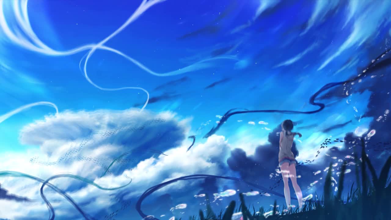 1280x720 Hodaka Morishima And Hina Amano Weathering With You HD Live Wallpaper For PC Live Wallpaper