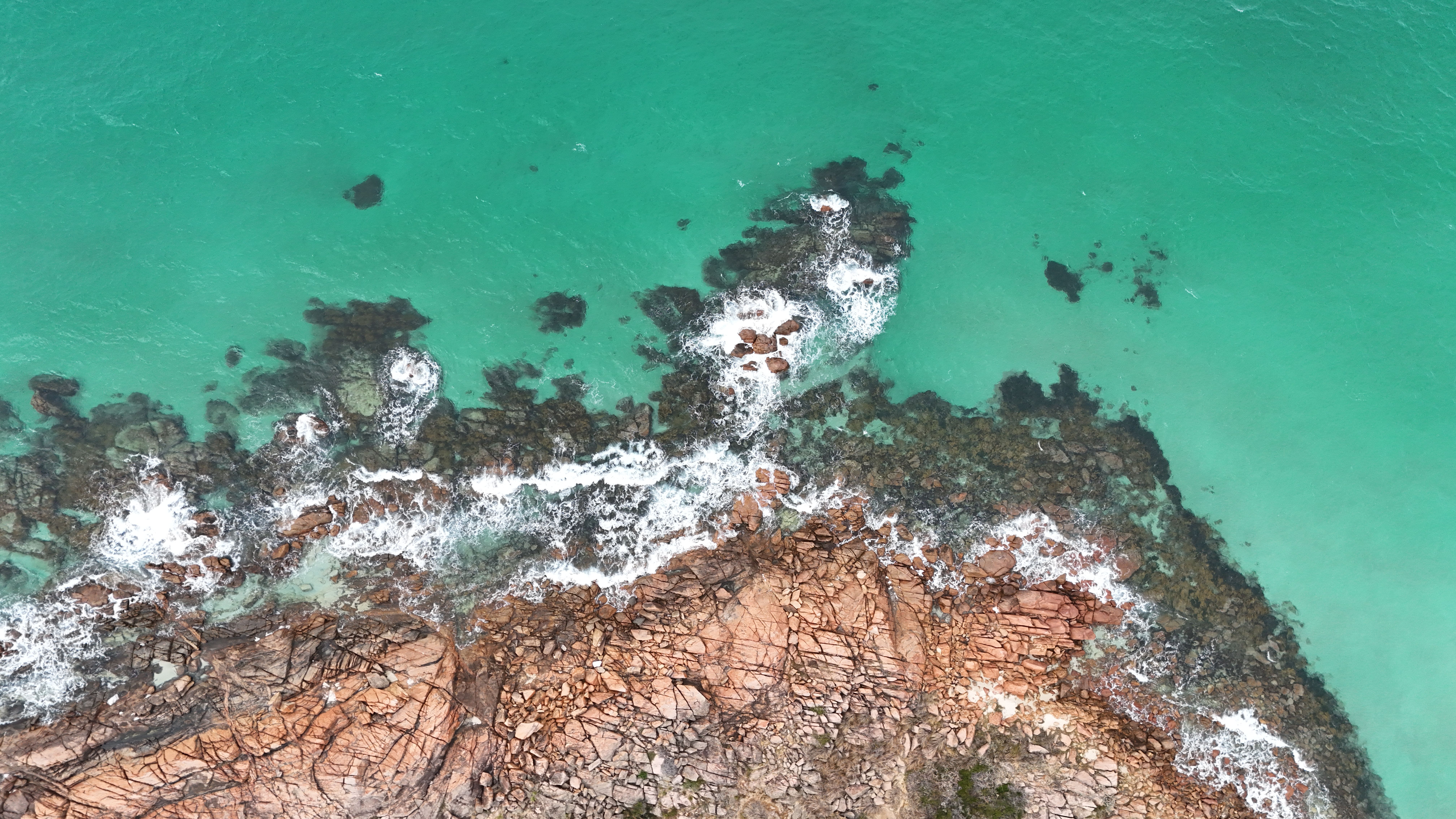 8064x4536 Aerial View of Busselton Coastline in Australia · Free