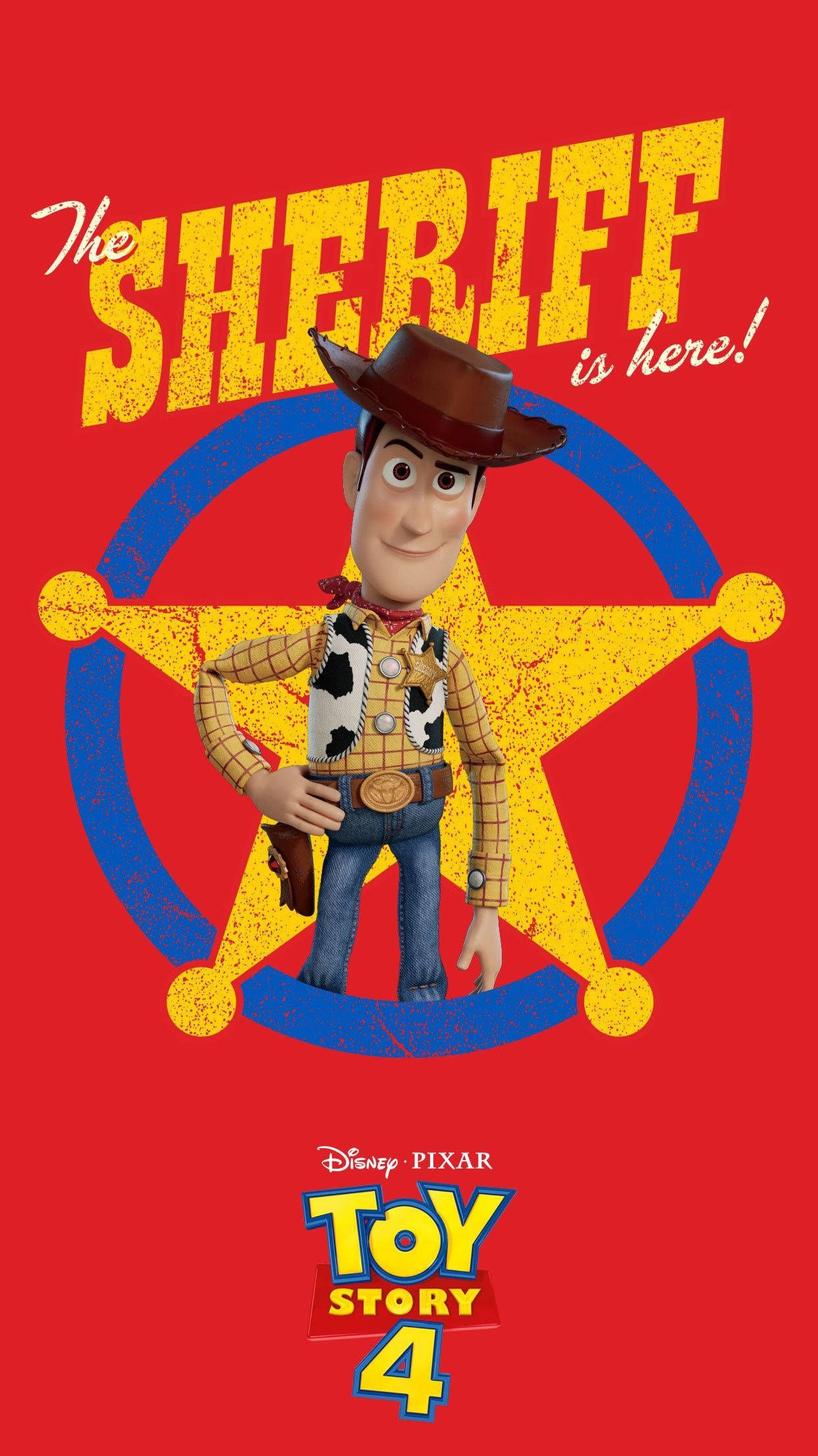 1242x2209 Download Toy Story 4 Red Woody Wallpaper