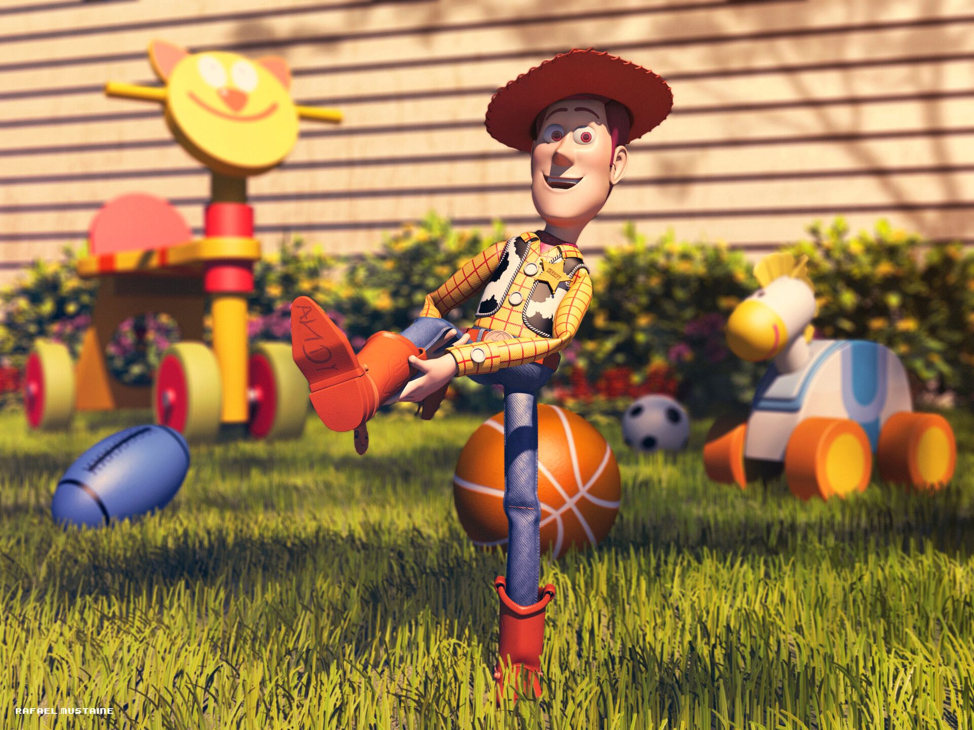 1920x1440 Rafael Mustaine Toy Story Fan Art