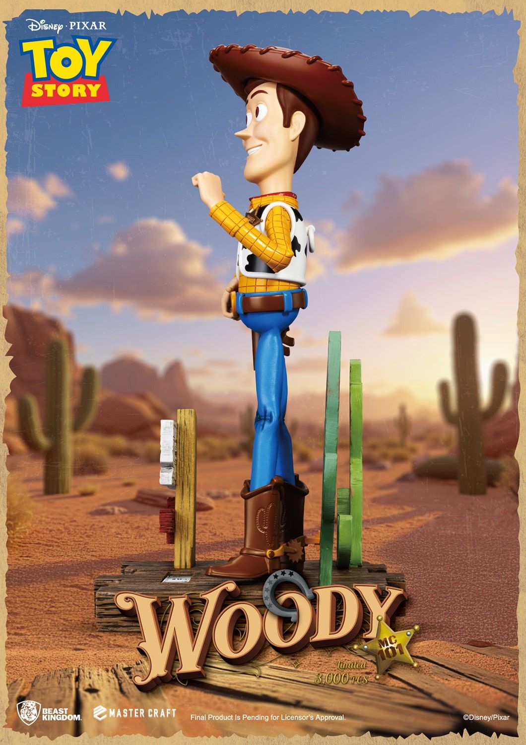 1060x1500 Sheriff Woody Statue