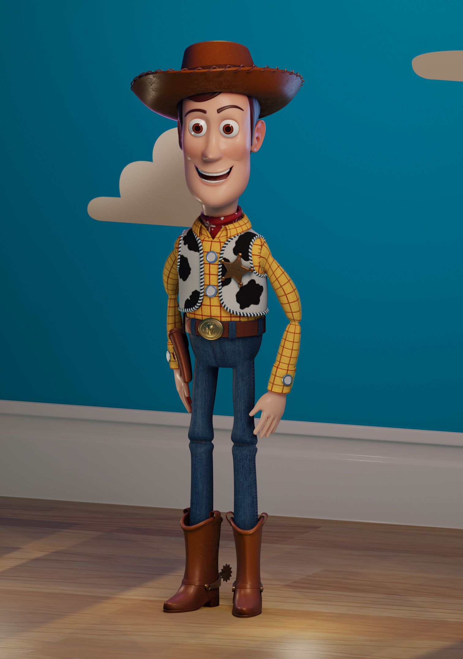 1512x2149 Sheriff Woody Toy Story Fan art Projects Artists Community