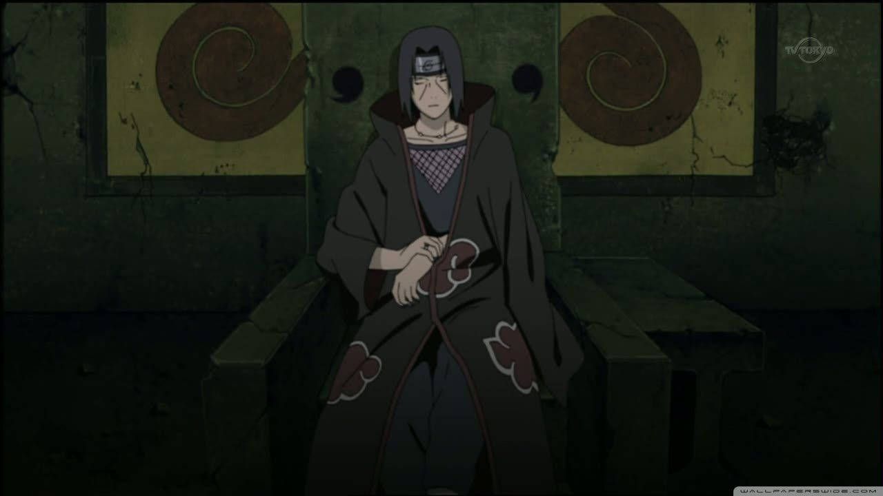 1280x720 Itachi Chair Wallpaper