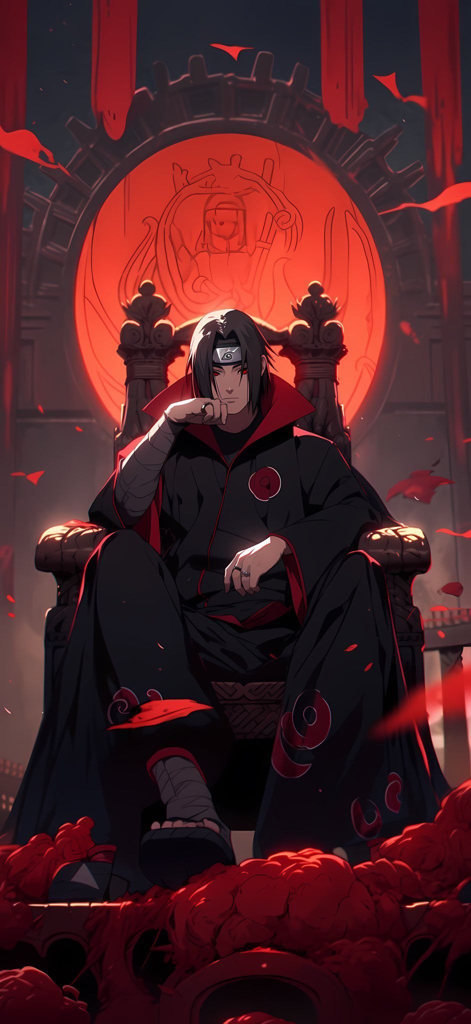 942x2048 Itachi Uchiha Wallpaper 4k