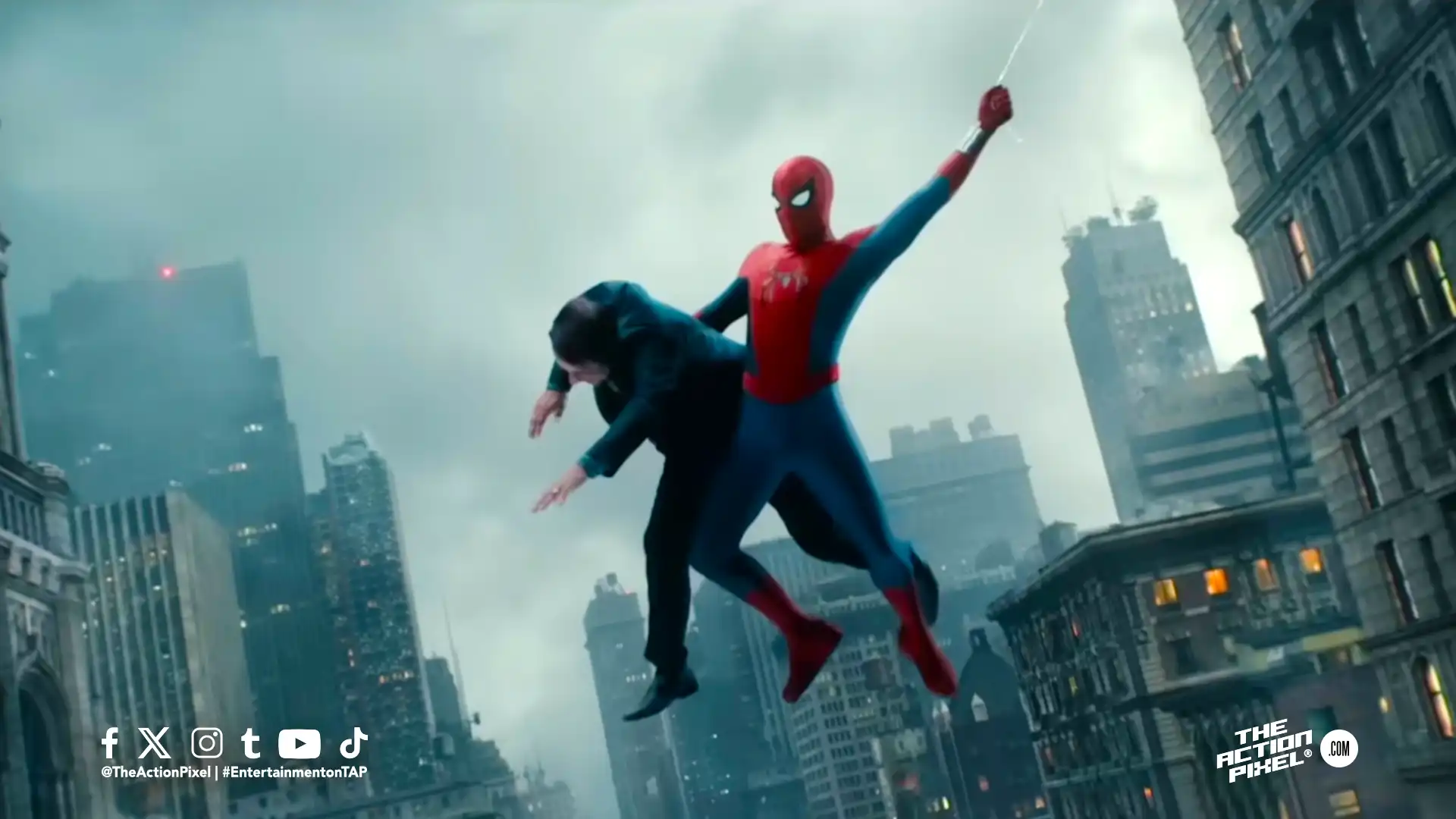 1920x1080 Spider Man: Brand New Day” Official Trailer Equally Rips Peter Parker From The Familiar And Plunges Him Deeper Into Futures Unknown